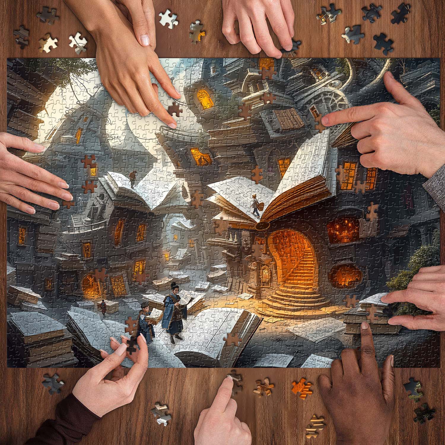 The Reading Realm Jigsaw Puzzle 1000 Pieces