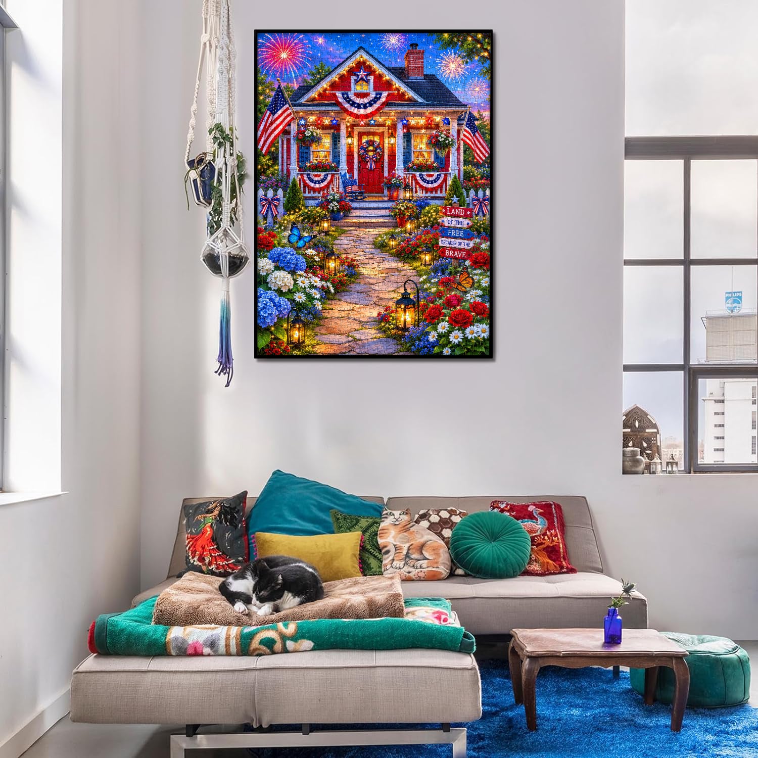 Freedom Cottage Jigsaw Puzzle 1000 Pieces