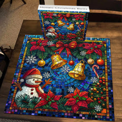 Mosaic Christmas Bells Jigsaw Puzzles 1000 Pieces