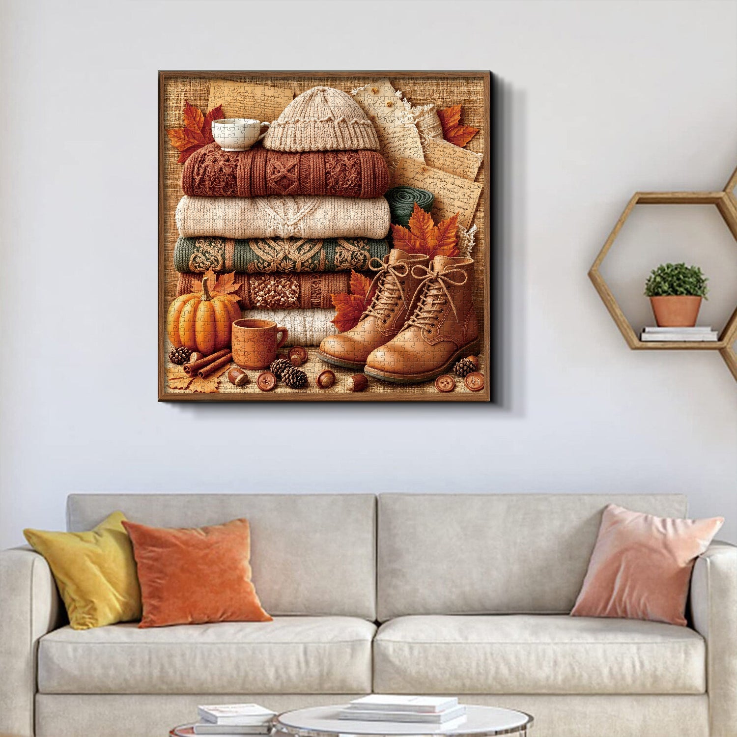 Herbst-Stillleben-Puzzle 1000 Teile