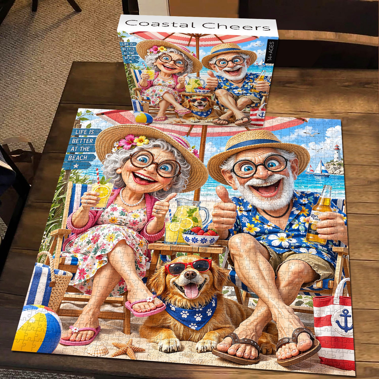 Coastal Cheers Jigsaw Puzzle 1000 Pieces
