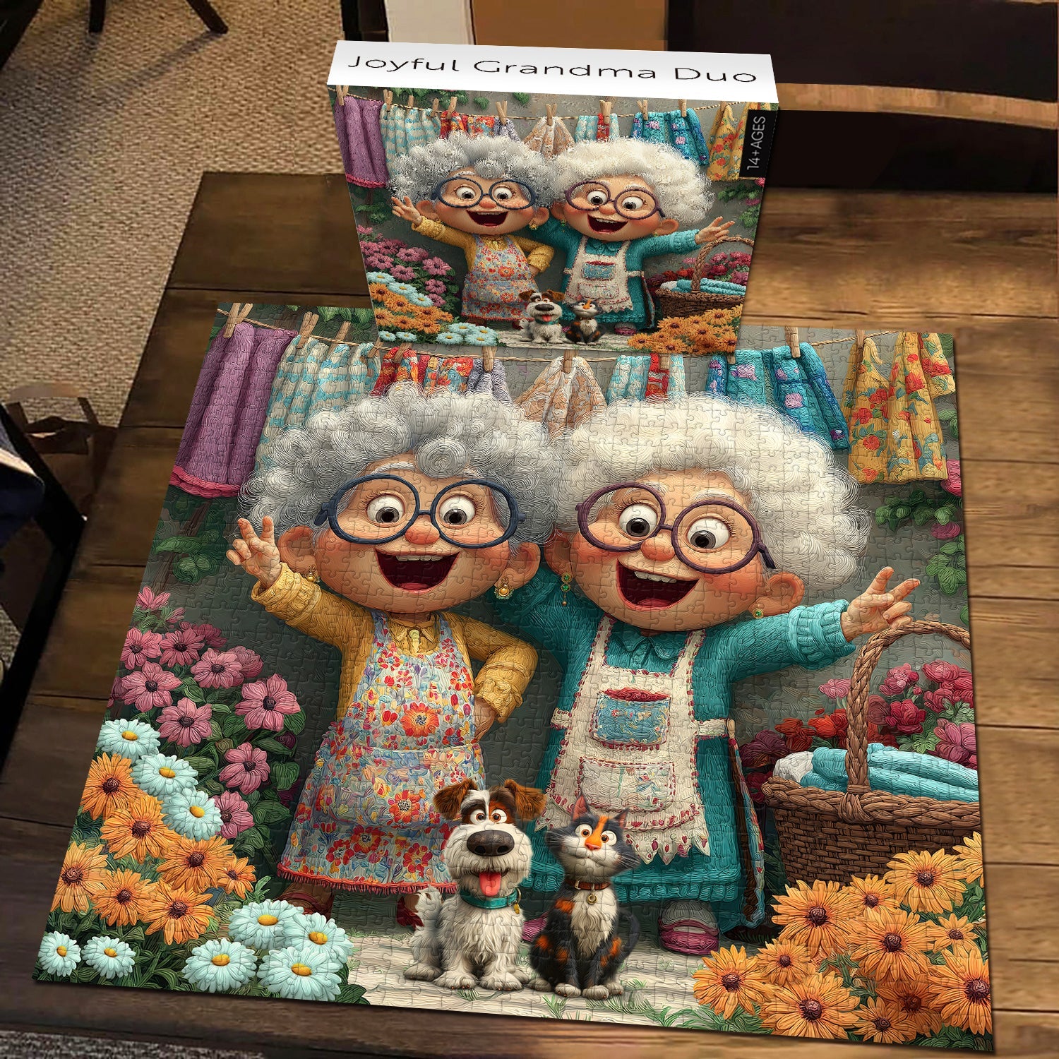 Puzzle Joyful Nonna Duo 1000 pezzi