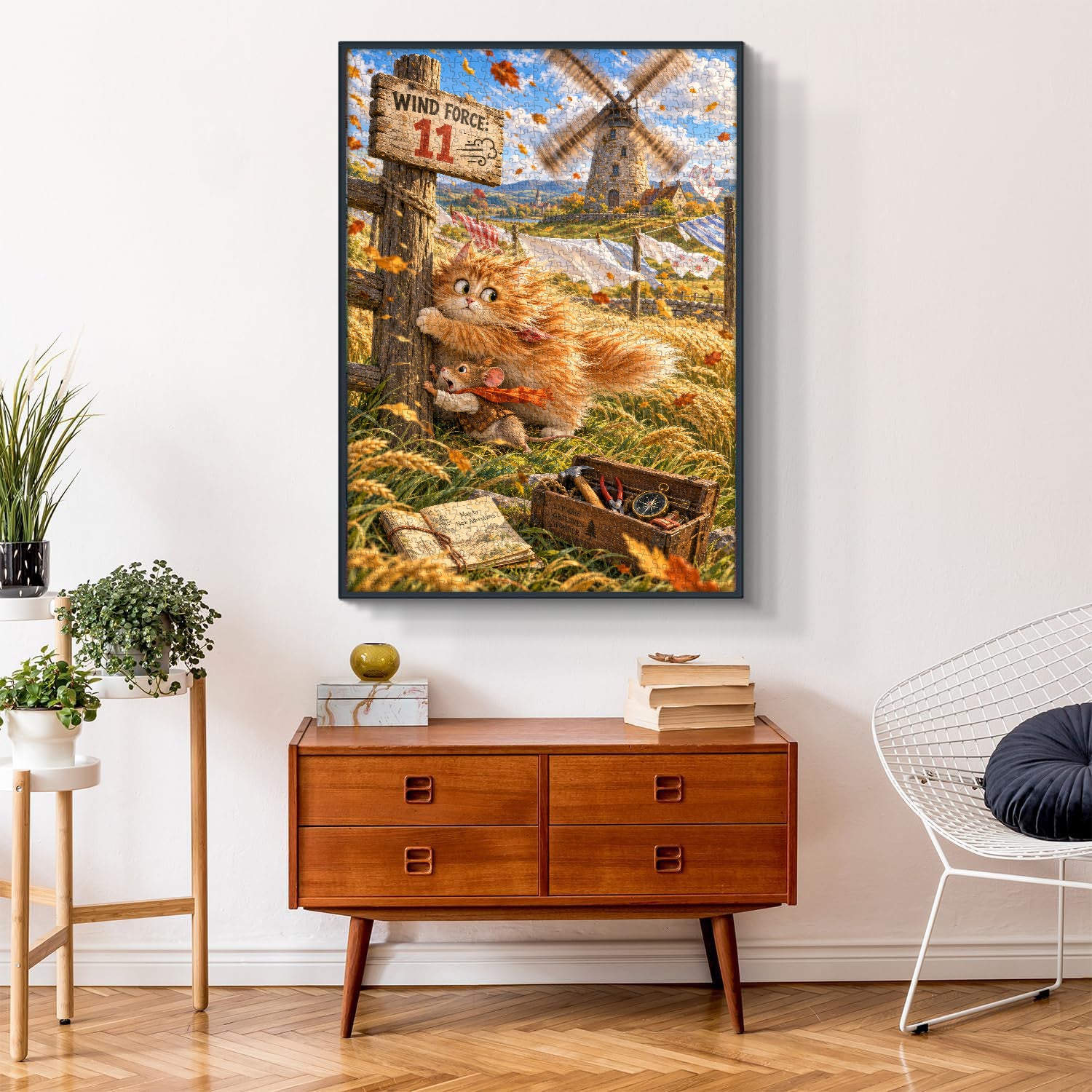 Windy Adventure Jigsaw Puzzle 1000 Pieces
