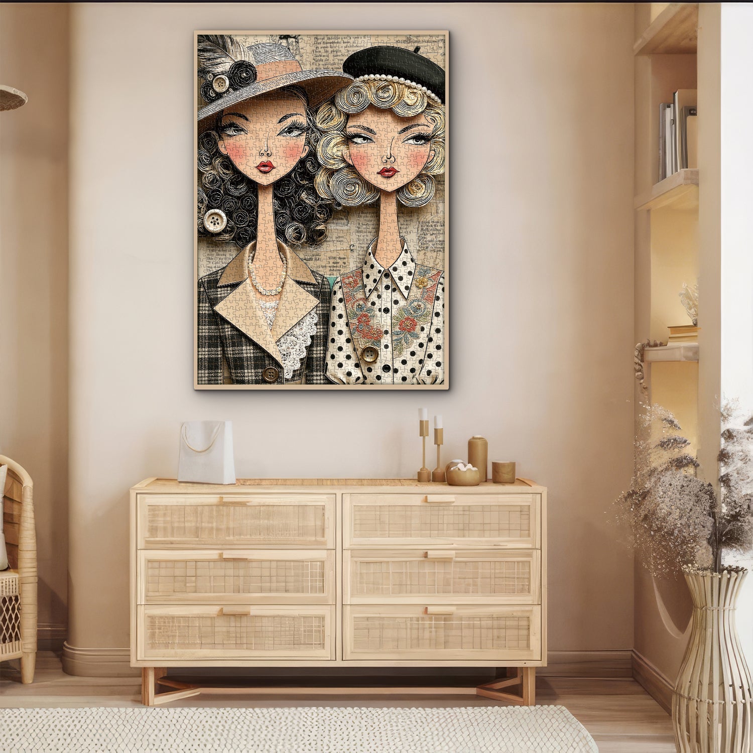 Puzzle per donne alla moda da 1000 pezzi