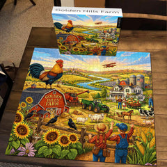 Golden Hills Farm Puzzle 1000 Teile