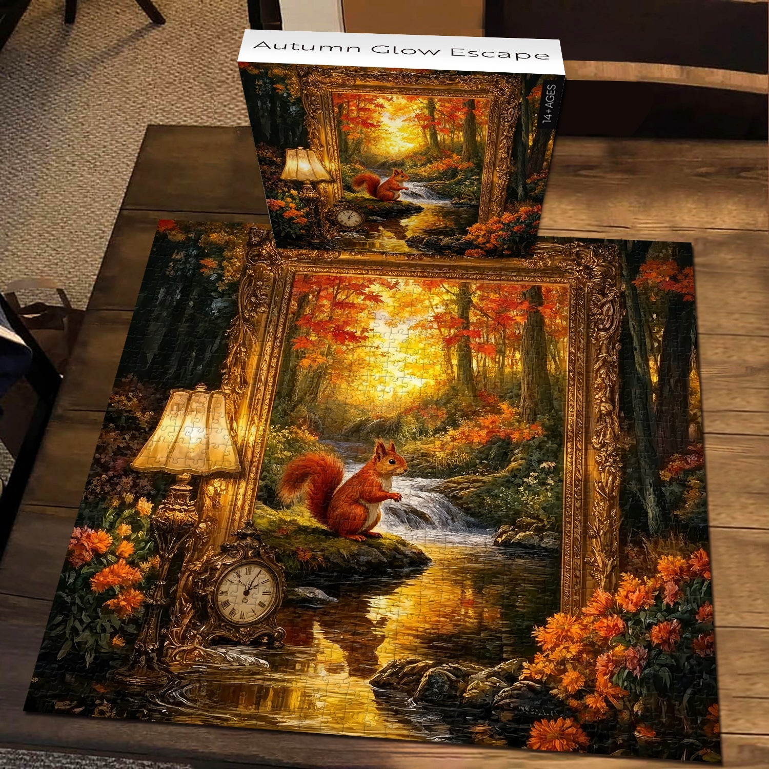 Autumn Glow Escape Jigsaw Puzzle 1000 Pieces