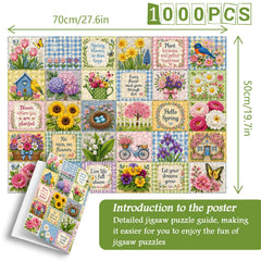 Hello Spring Jigsaw Puzzle 1000 Pieces
