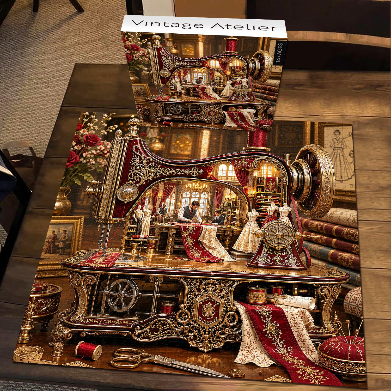 Vintage Atelier Jigsaw Puzzle 1000 Pieces