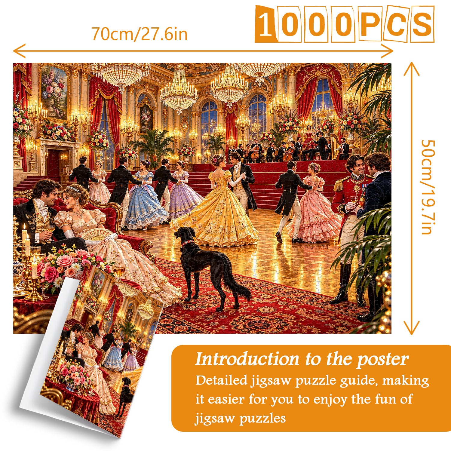 Puzzle Enchanted Regency Ball 1000 pièces