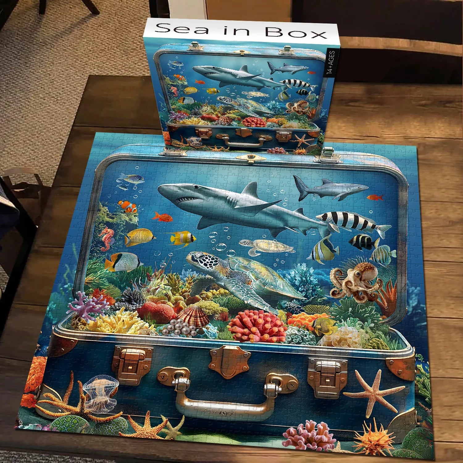 Sea in Box Jigsaw Puzzle 1000 Pieces