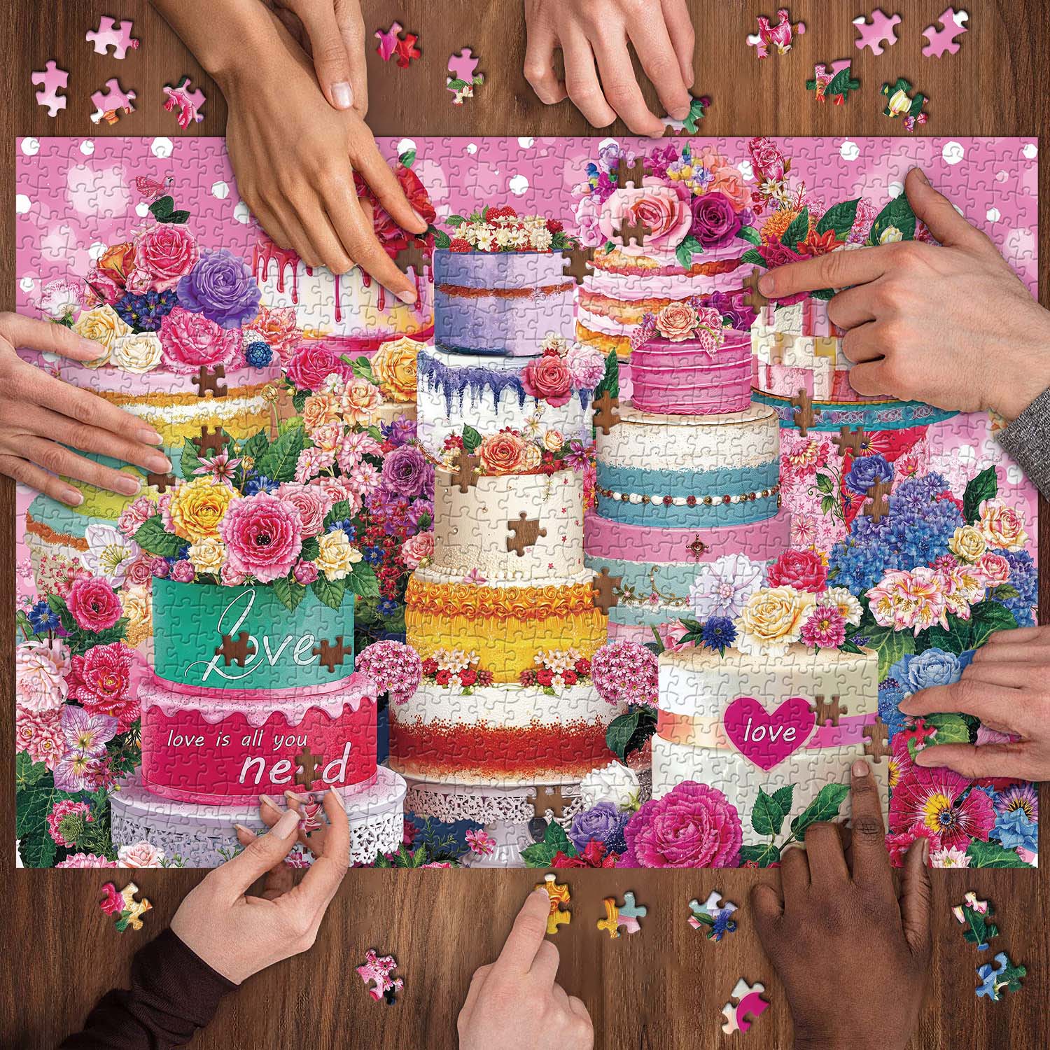 Celebration of Love Jigsaw Puzzle 1000 Pieces