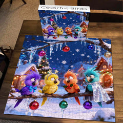 Colorful Birds Workshop Jigsaw Puzzle 1000 Pieces