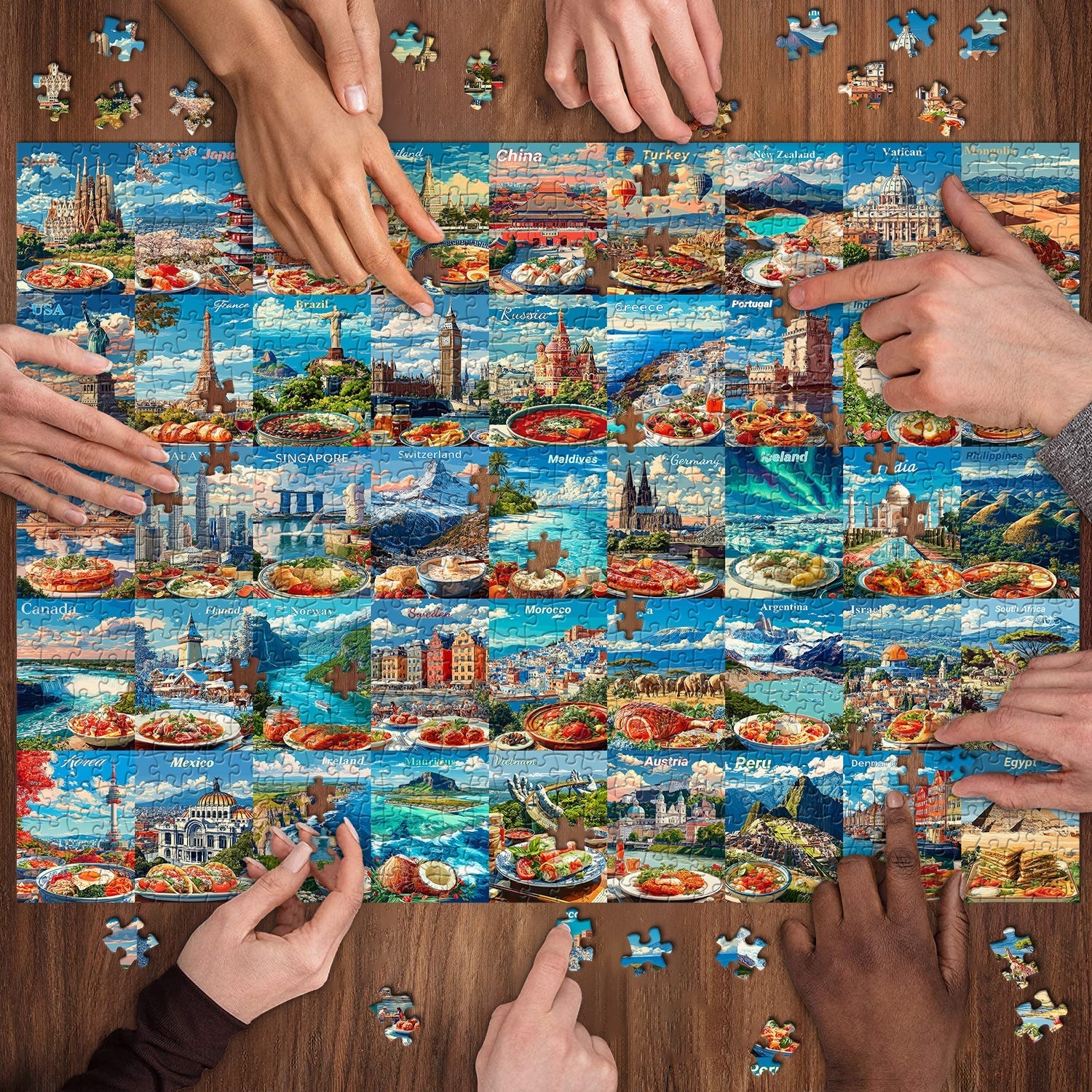 Global Impression Jigsaw Puzzle 1000 Piece