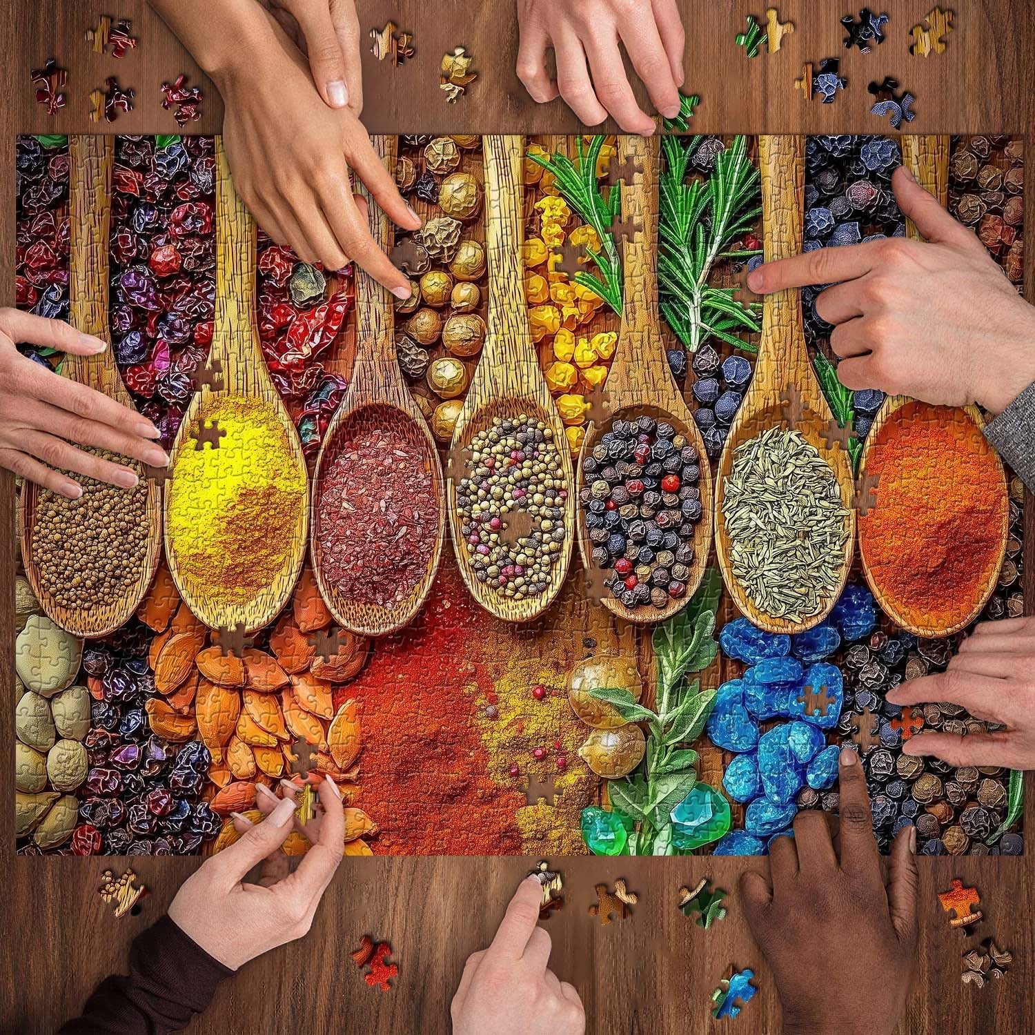 Spice World Jigsaw Puzzle 1000 Pieces