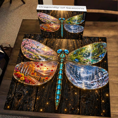 Dragonfly of Seasons Jigsaw Puzzle 1000 Pieces