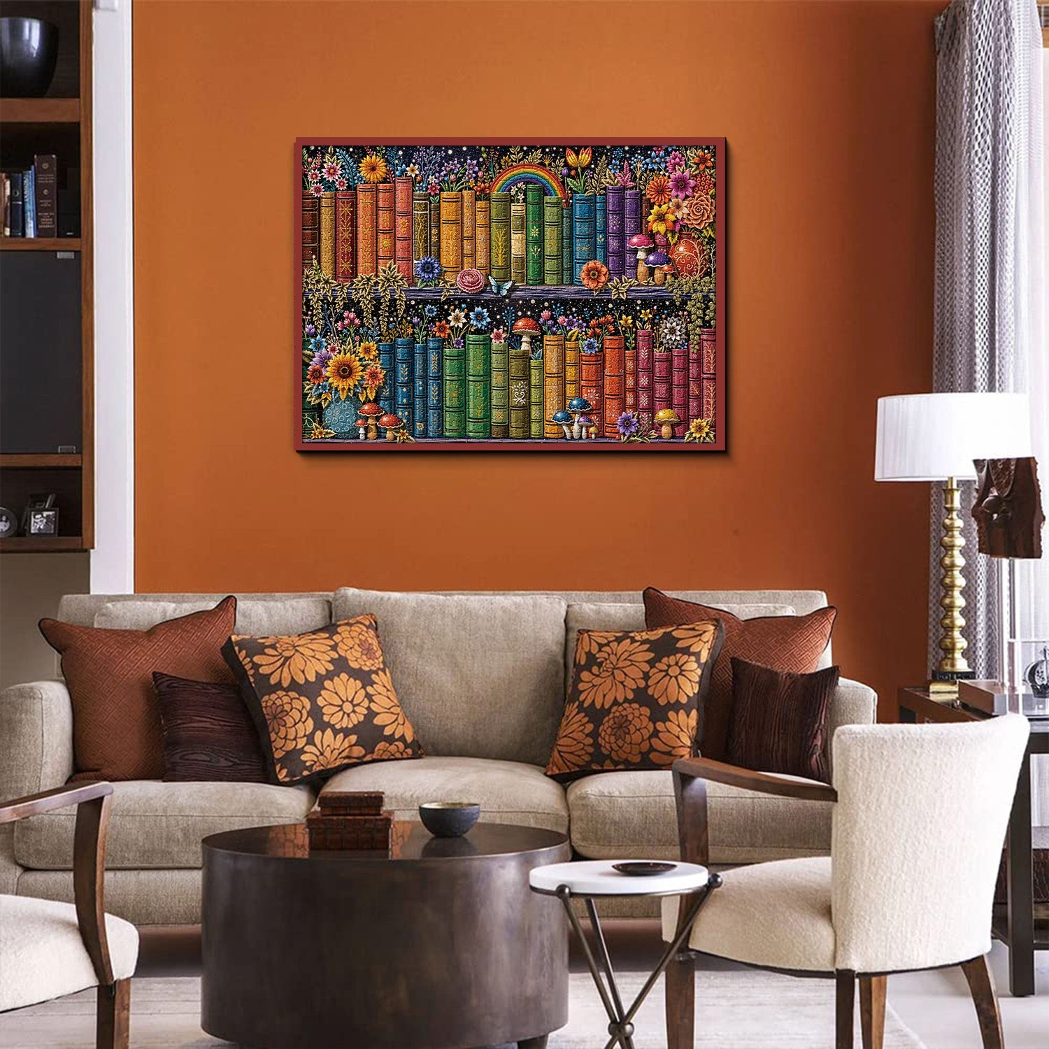 Puzzle da scaffale botanico 1000 pezzi