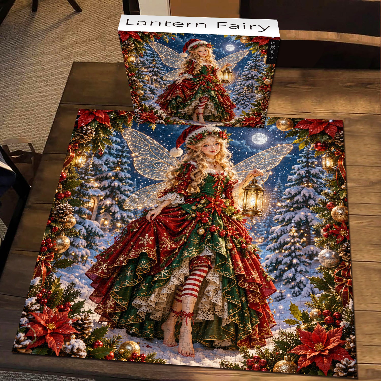 Lantern Fairy Jigsaw Puzzle 1000 Pieces