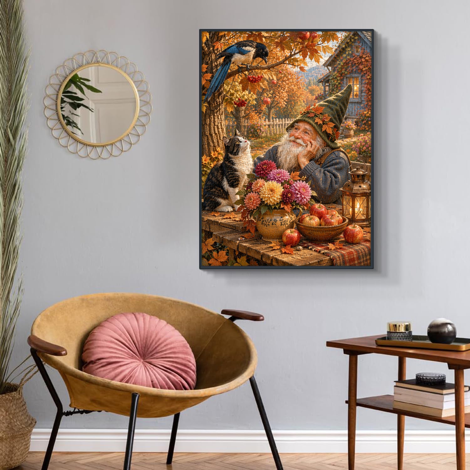 Old Friends in Autumn Jigsaw Puzzle 1000 Pieces