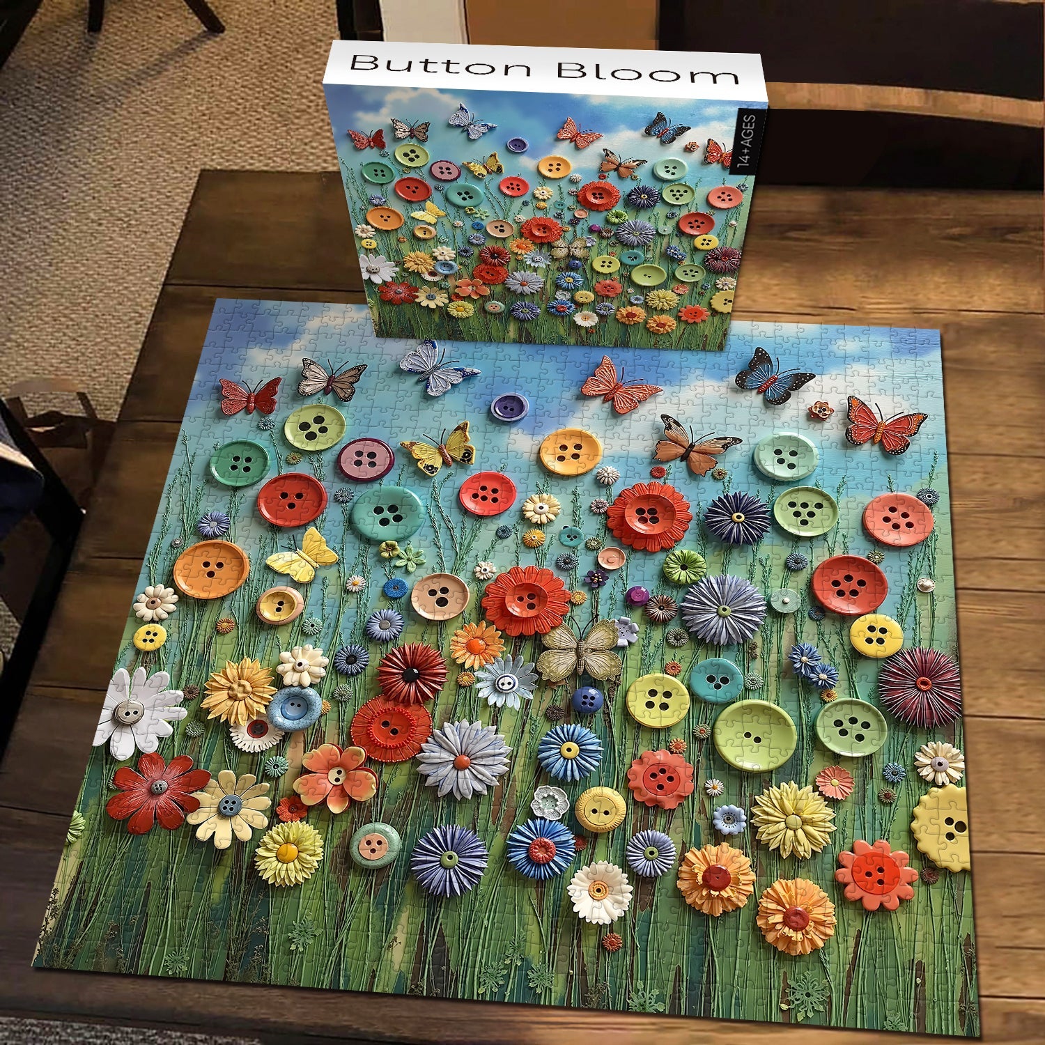 Button Bloom Jigsaw Puzzle 1000 Pieces
