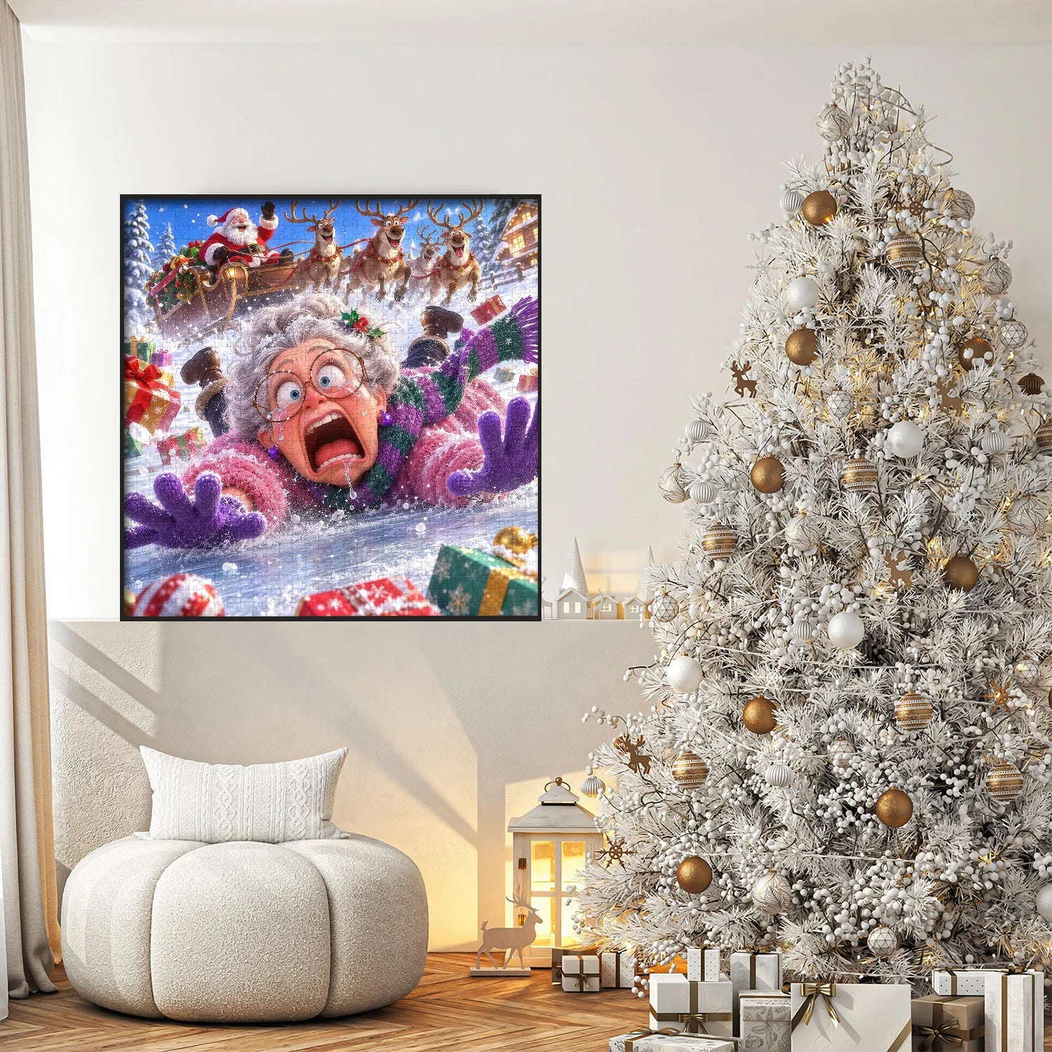Frosty Surprise Jigsaw Puzzle 1000 Pieces