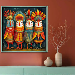 Feather Crown Tribe Jigsaw Puzzle 1000 Pieces