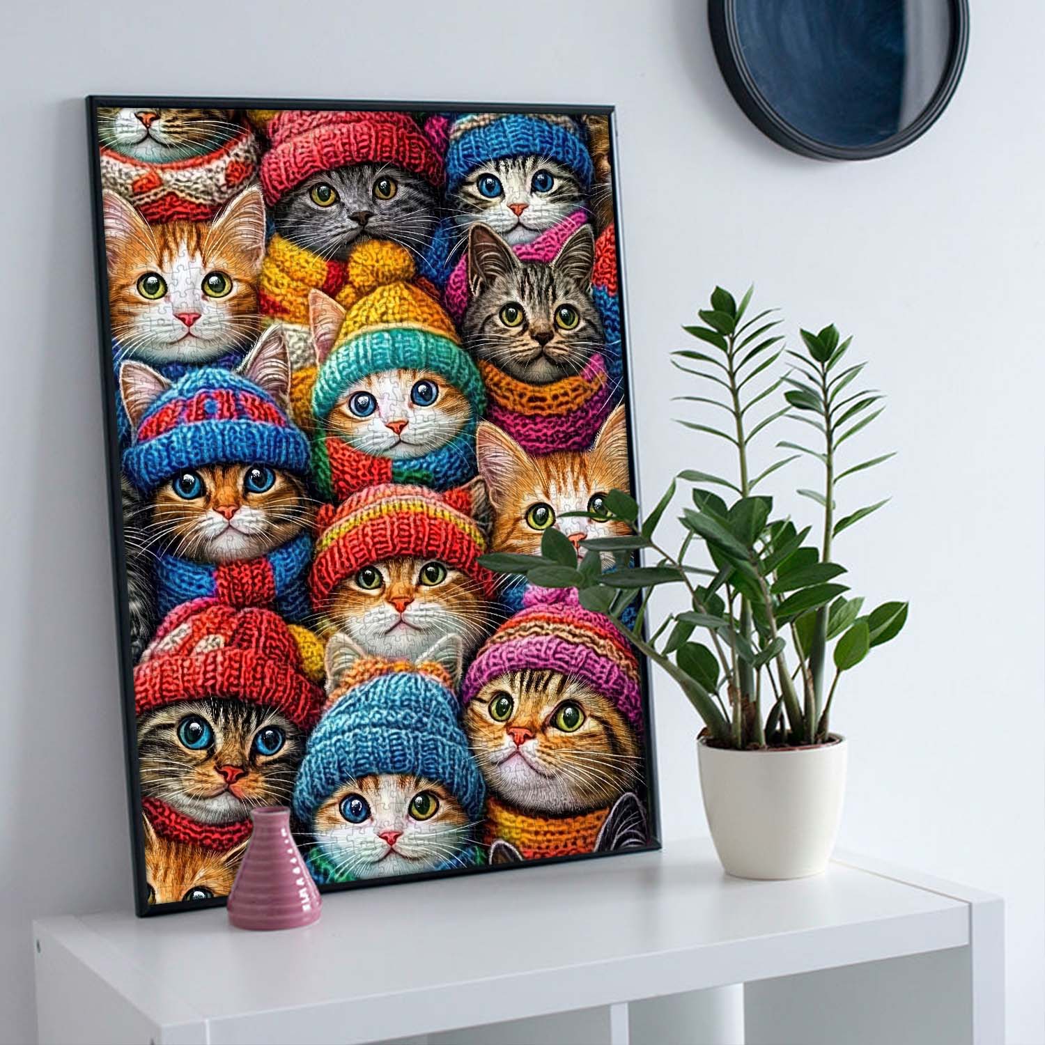 Knit Kitty Sammelpuzzle 1000 Teile