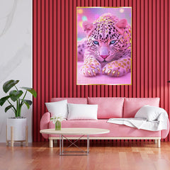 Enchanted Glitter Leopard Jigsaw Puzzle 1000 Pieces