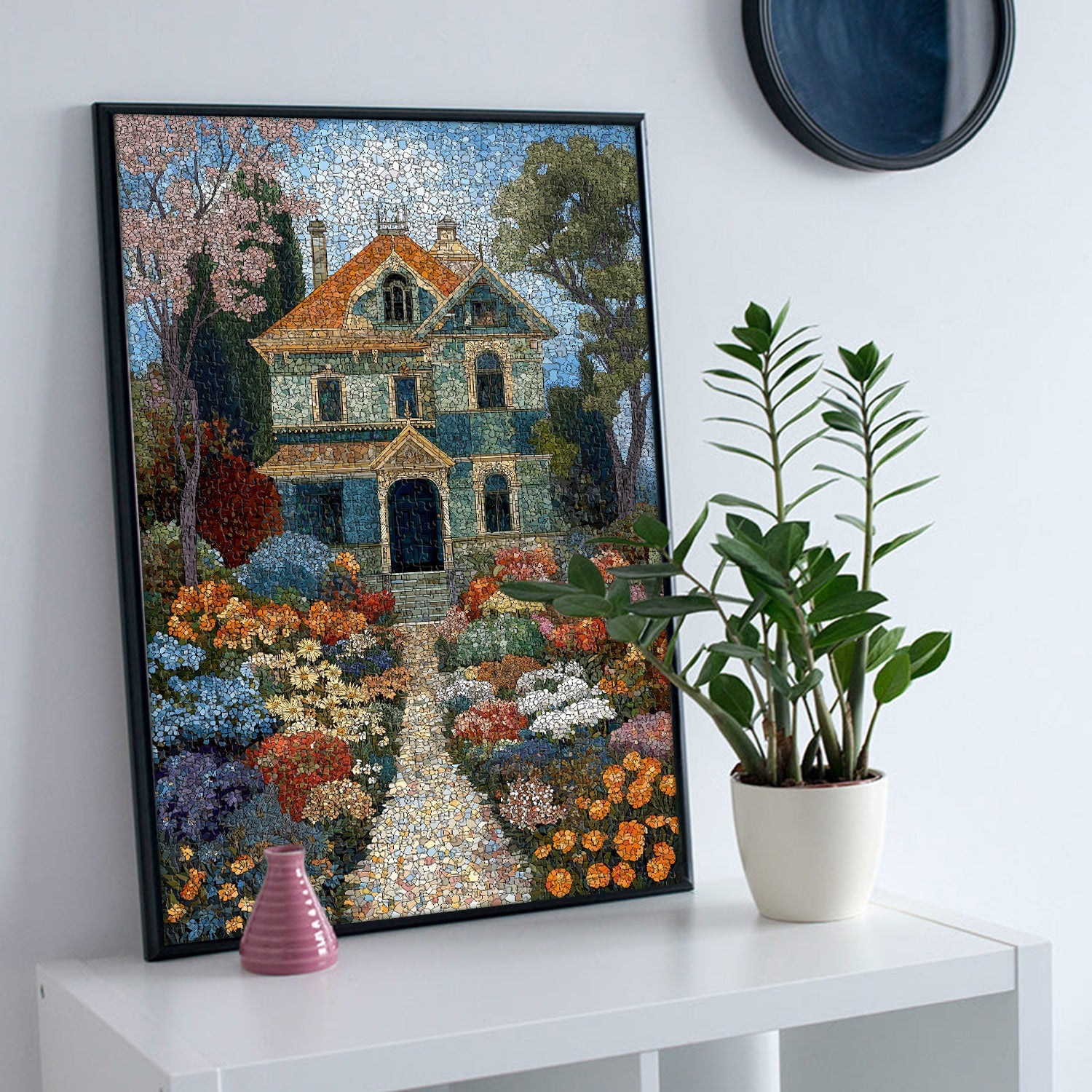 Gartenhaus-Puzzle 1000 Teile