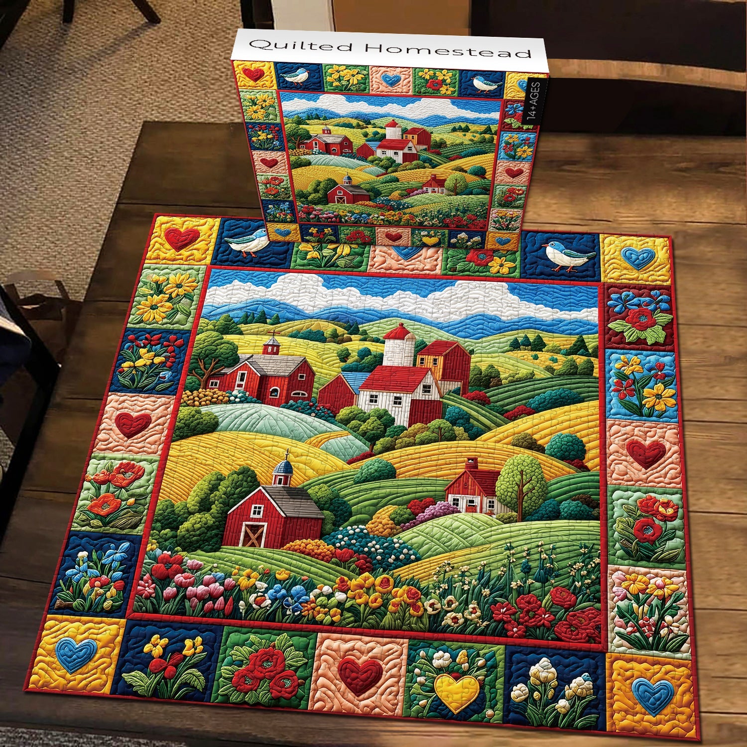 Puzzle trapuntato Homestead 1000 pezzi