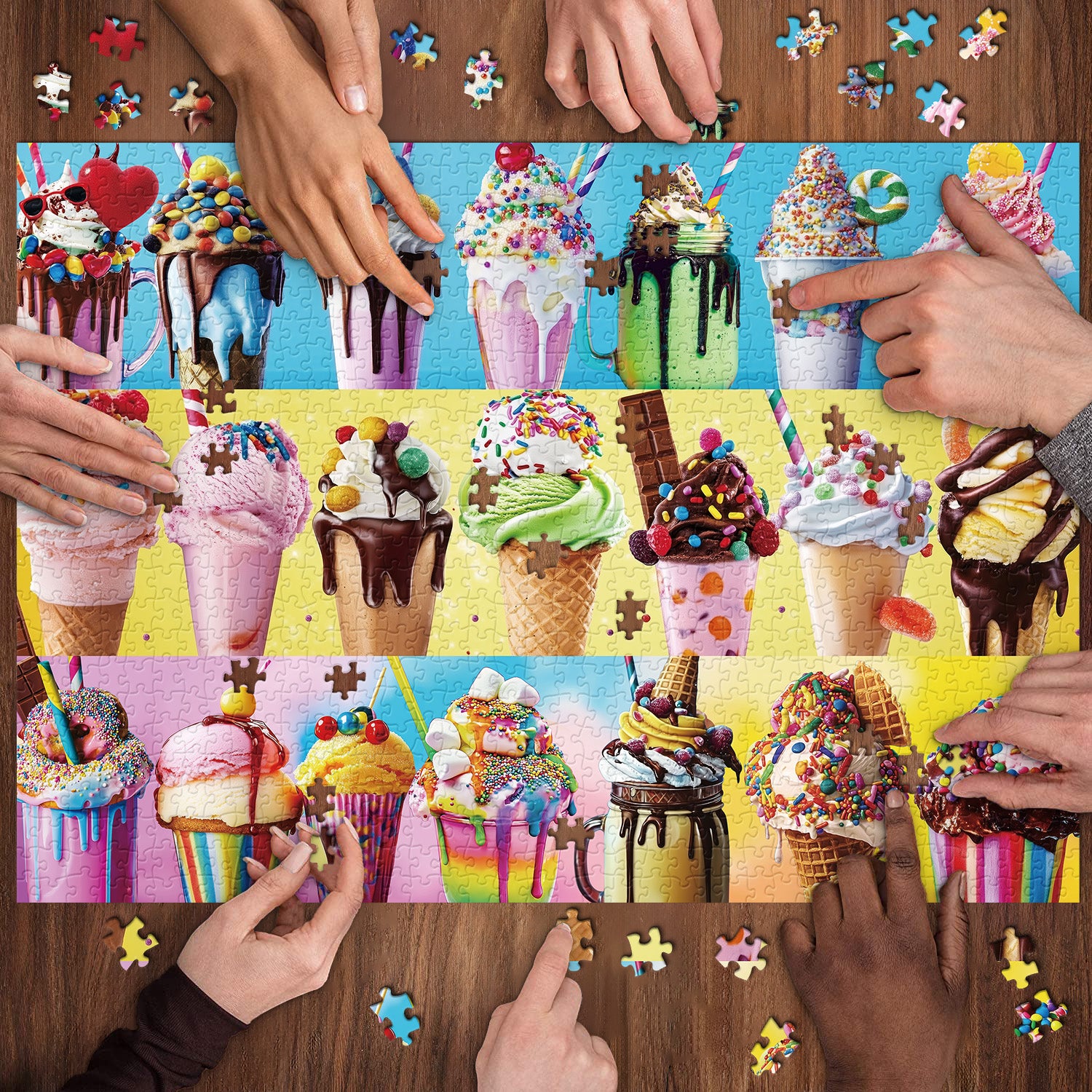 Colorful Confections Jigsaw Puzzle 1000 Pieces