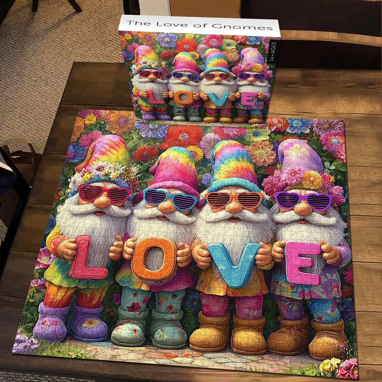 Puzzle L'Amore Degli Gnomi 1000 Pezzi