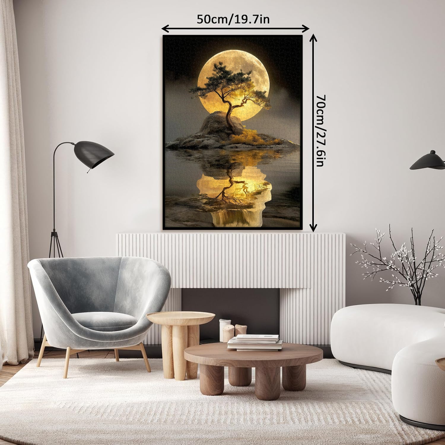 Moonlit Tree Jigsaw Puzzle 1000 Pieces