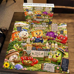 Salad Garden Party Jigsaw Puzzle 1000 Pieces