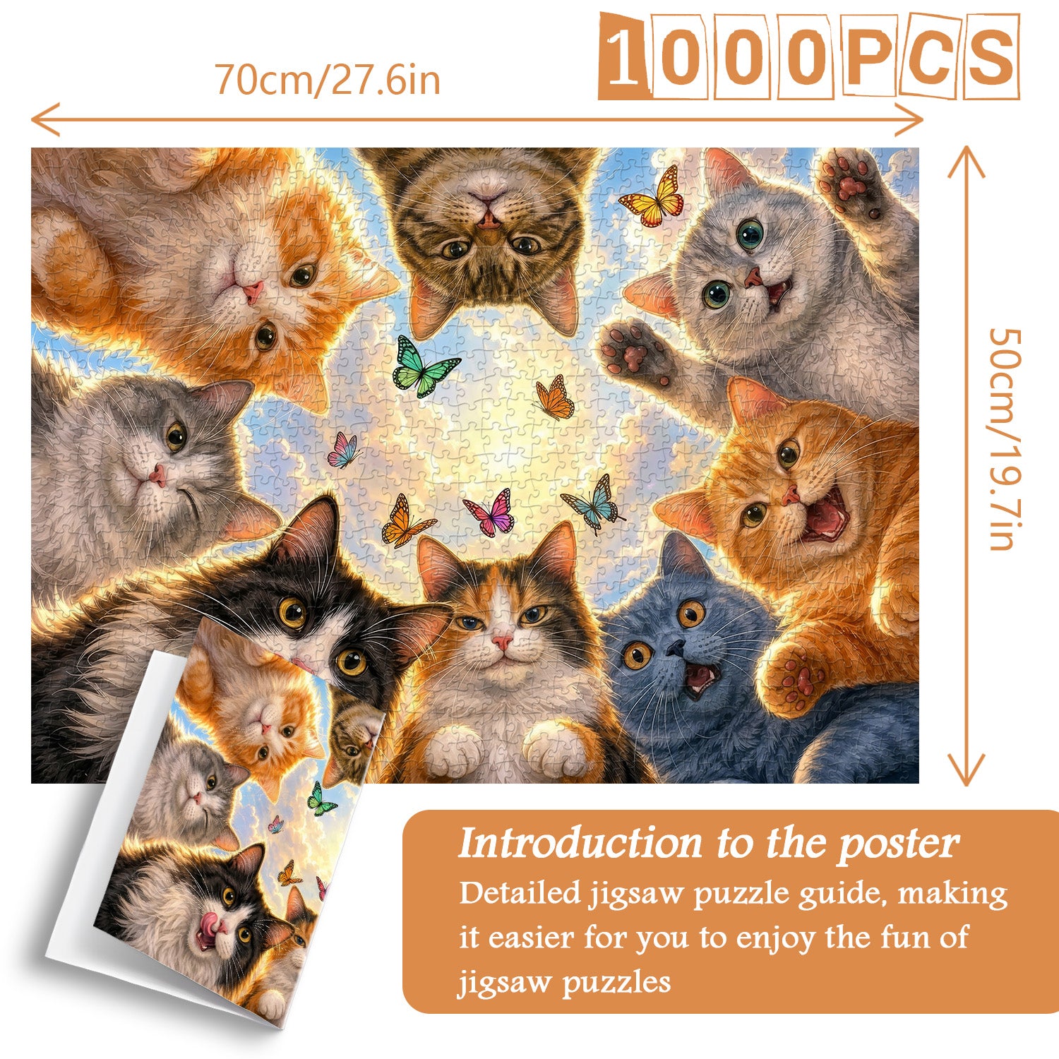 Furry Friends Kreispuzzle 1000 Teile