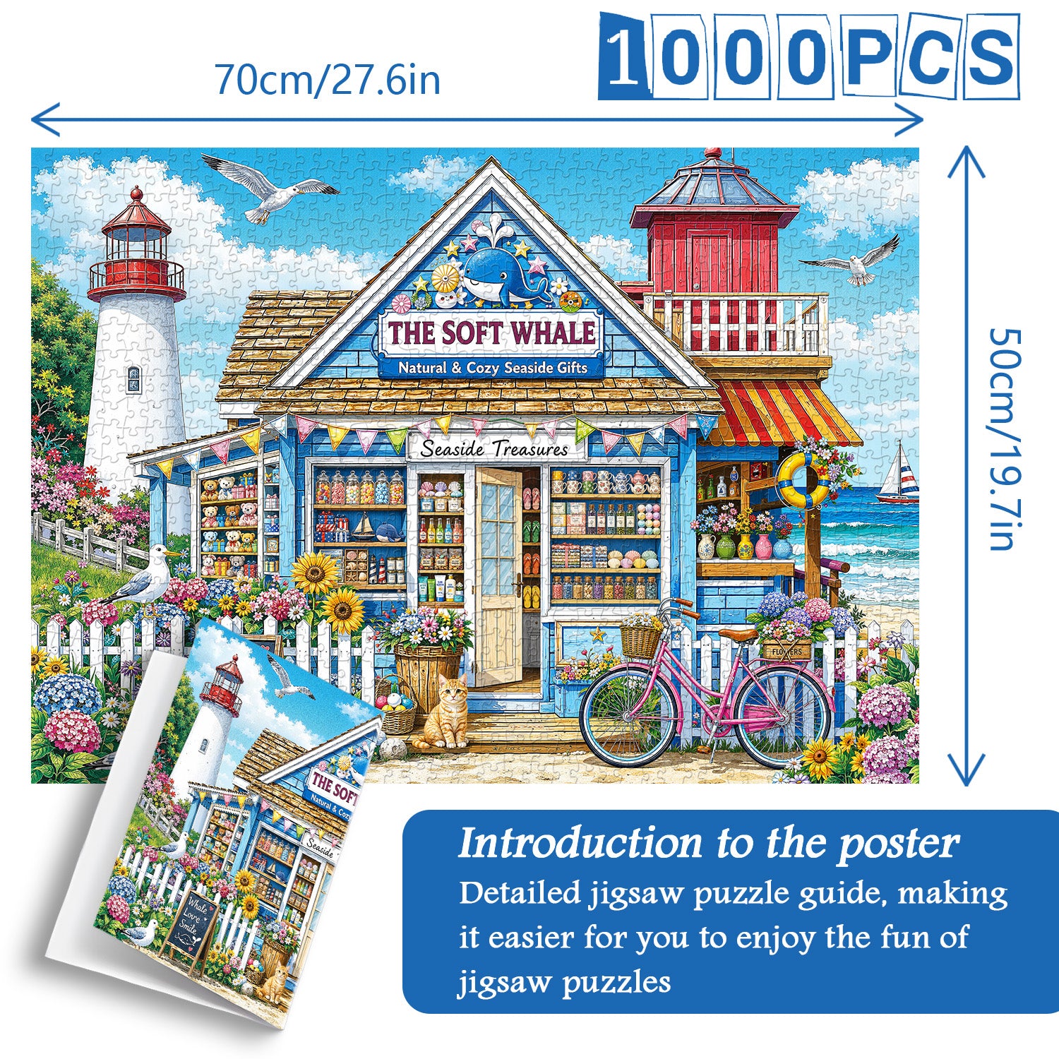 Seaside Gift Shop Jigsaw Puzzle 1000 Pieces