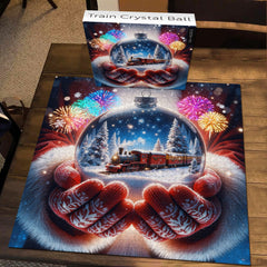 Train Crystal Ball Jigsaw Puzzle 1000 Pieces