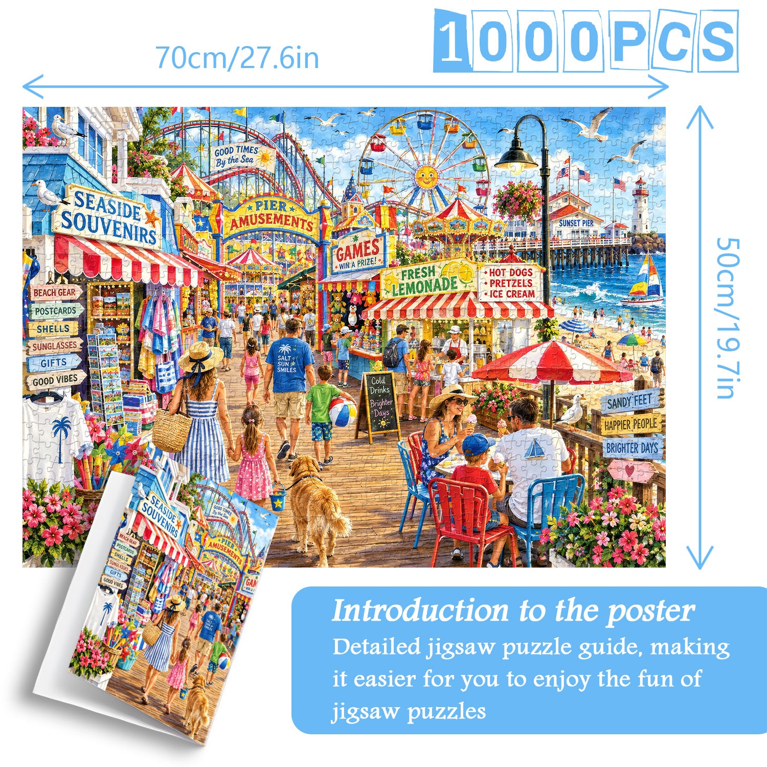 Coastal Good Times Jigsaw Puzzle 1000 Pieces