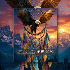 Eagle Dreamcatcher Jigsaw Puzzle 1000 Pieces