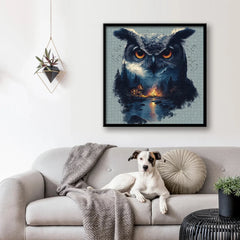 Foresta owlsaw puzzle 1000 pezzi