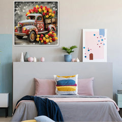 Puzzle del camion dei tulipani 1000 pezzi