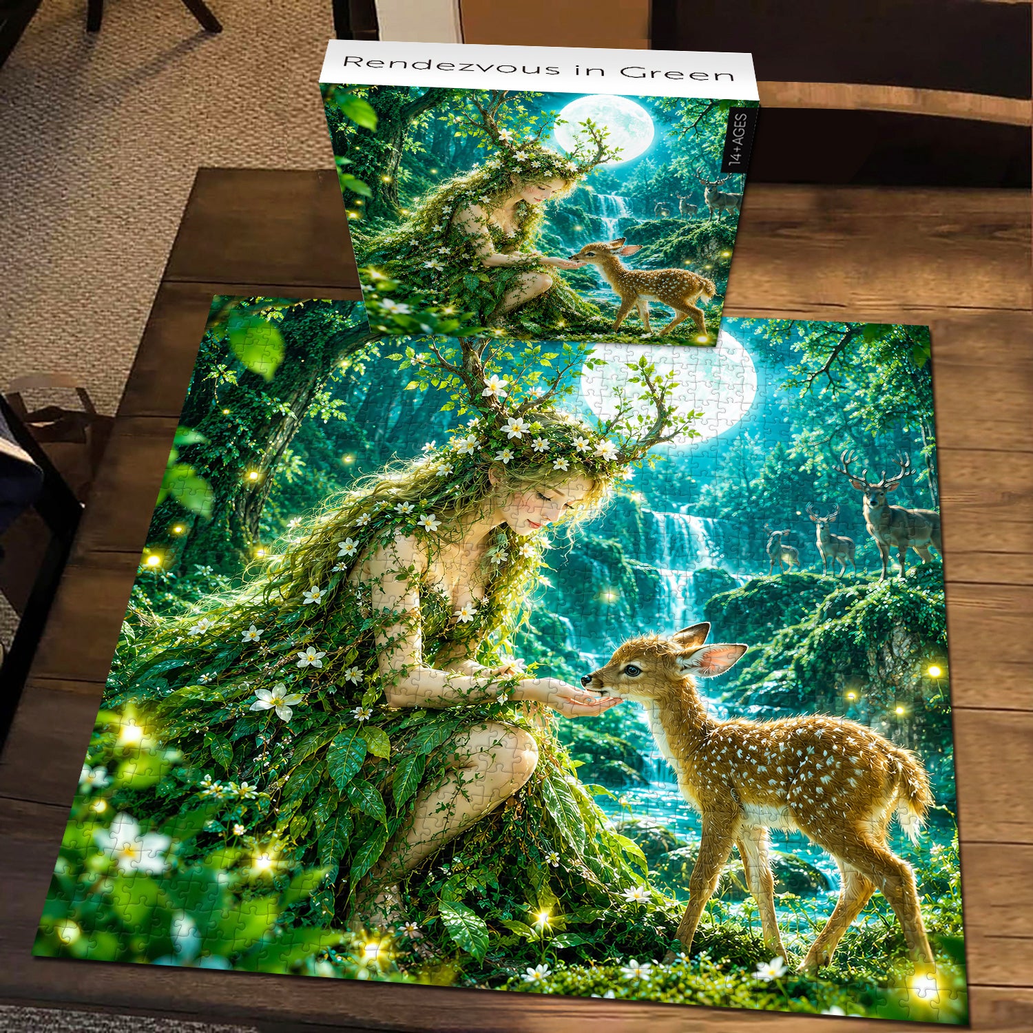 Rendezvous in Green Jigsaw Puzzle 1000 Pieces