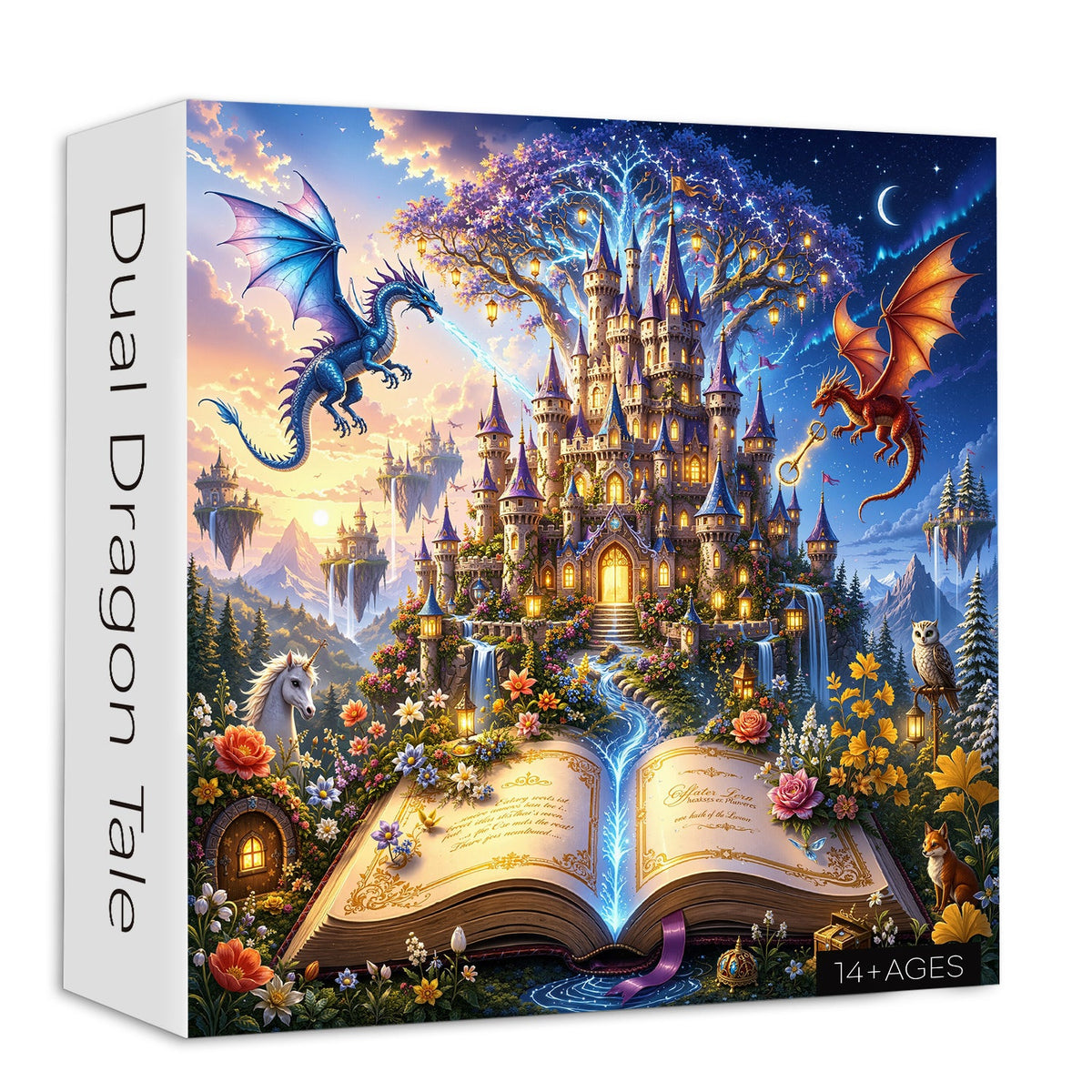 Dual Dragon Tale Jigsaw Puzzle 1000 Pieces