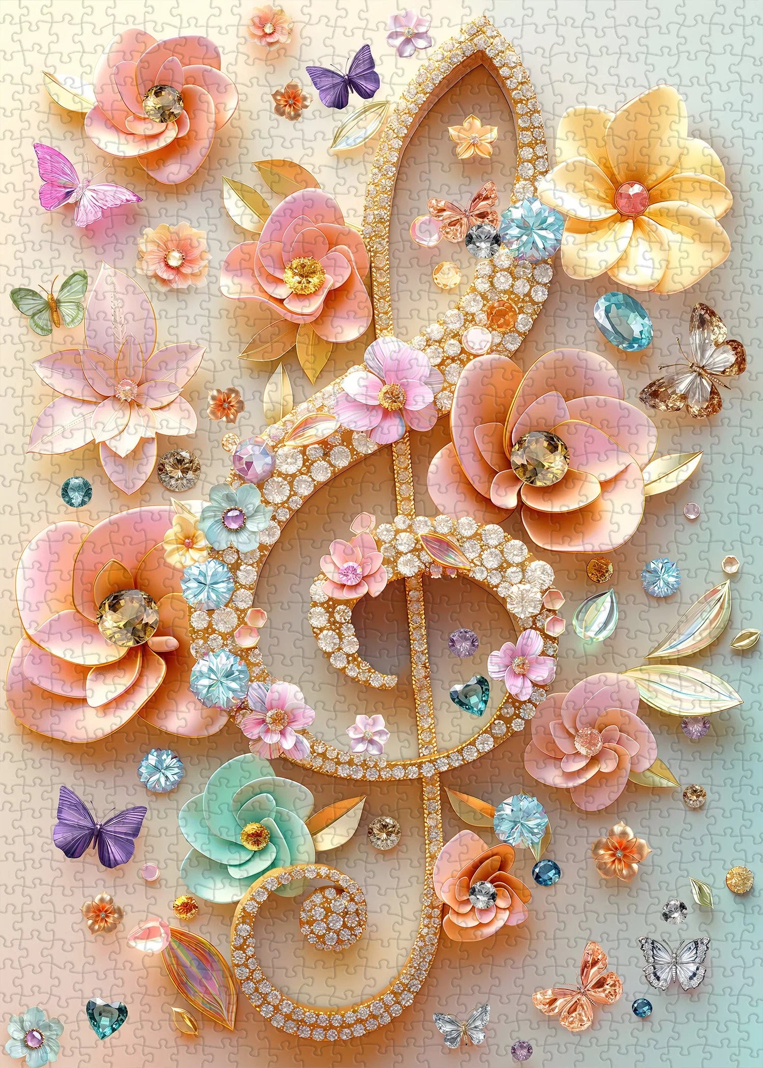Diamond Note Jigsaw Puzzle 1000 Pieces