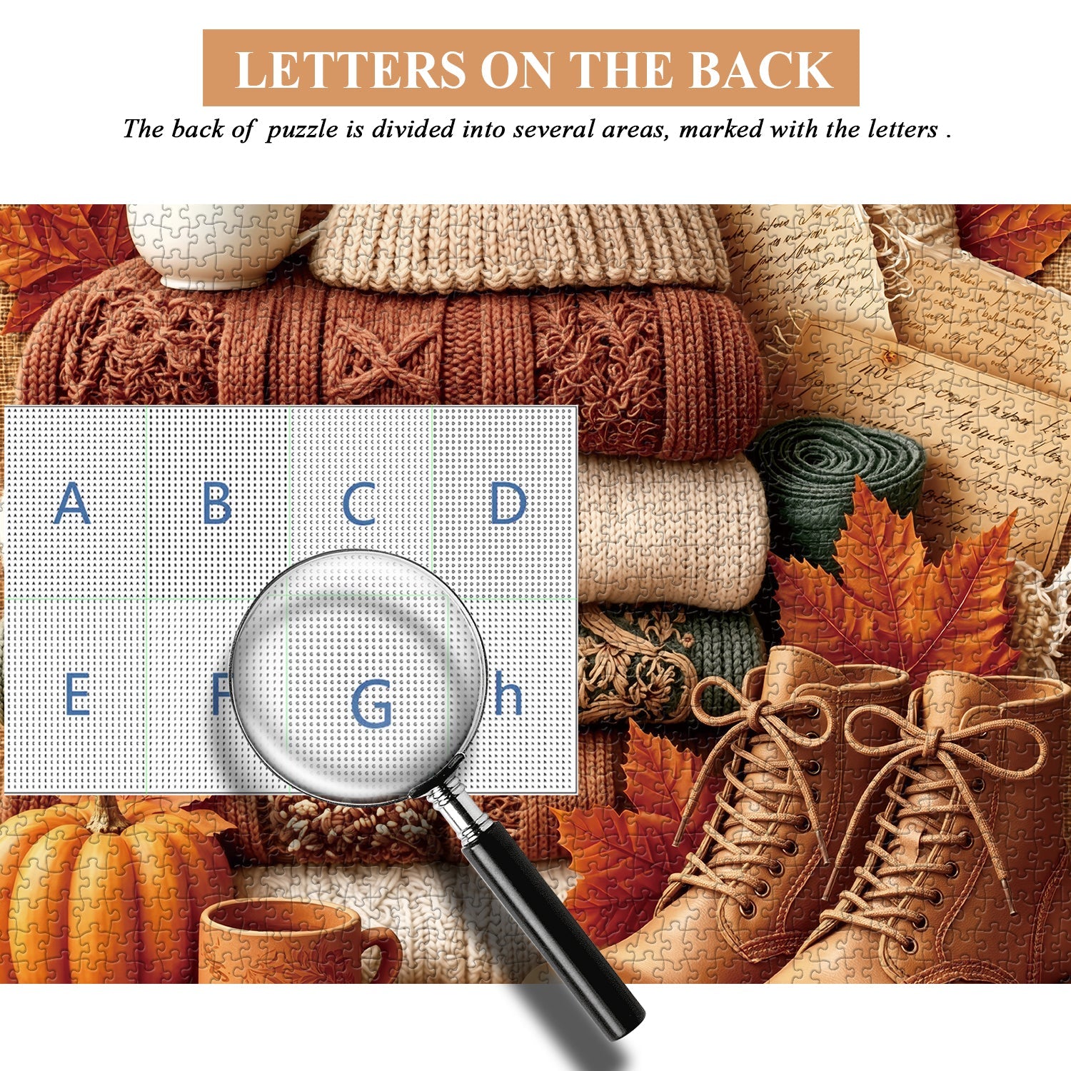 Herbst-Stillleben-Puzzle 1000 Teile
