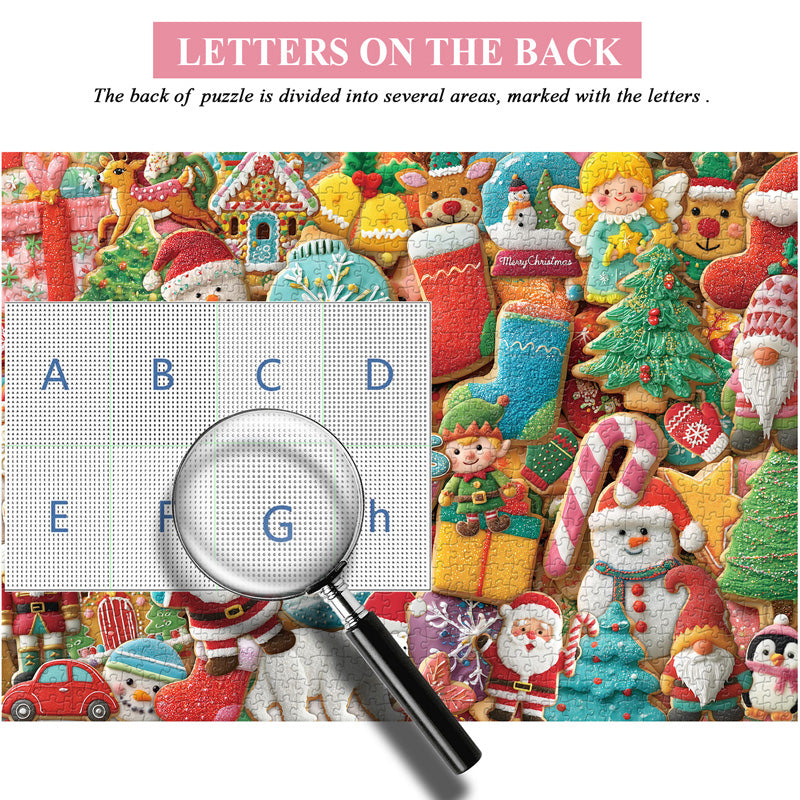 Dolce puzzle di Natale 1000 pezzi