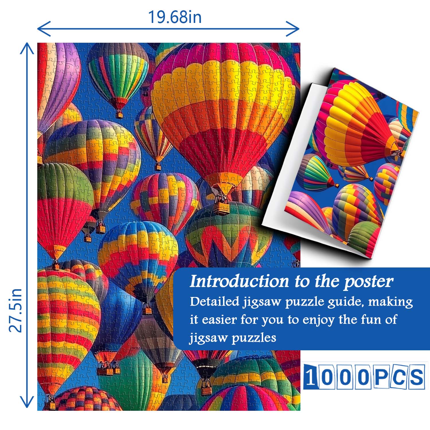 Balloon Carnival Jigsaw Puzzle 1000 Pieces