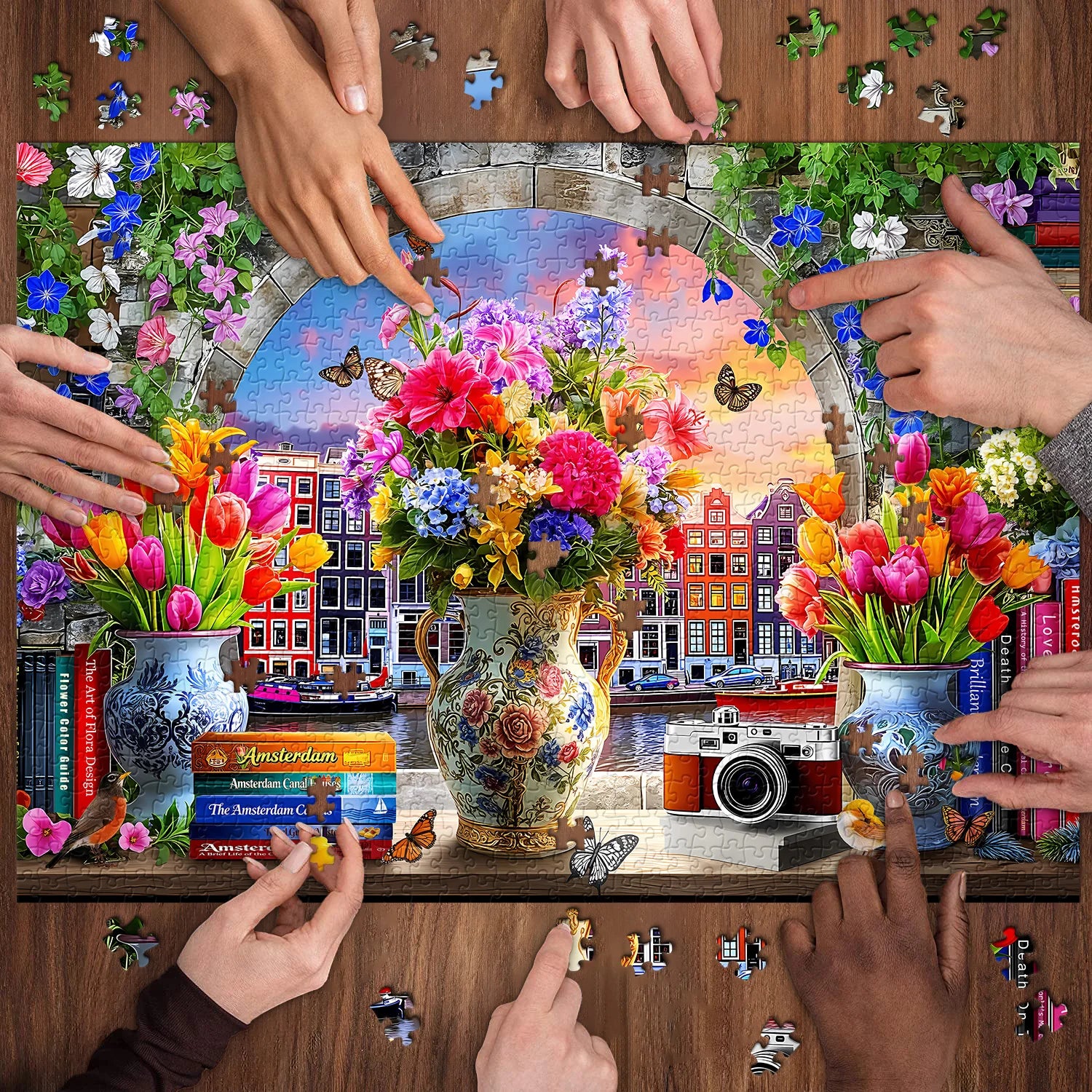 Kanalblüten-Puzzle 1000 Teile