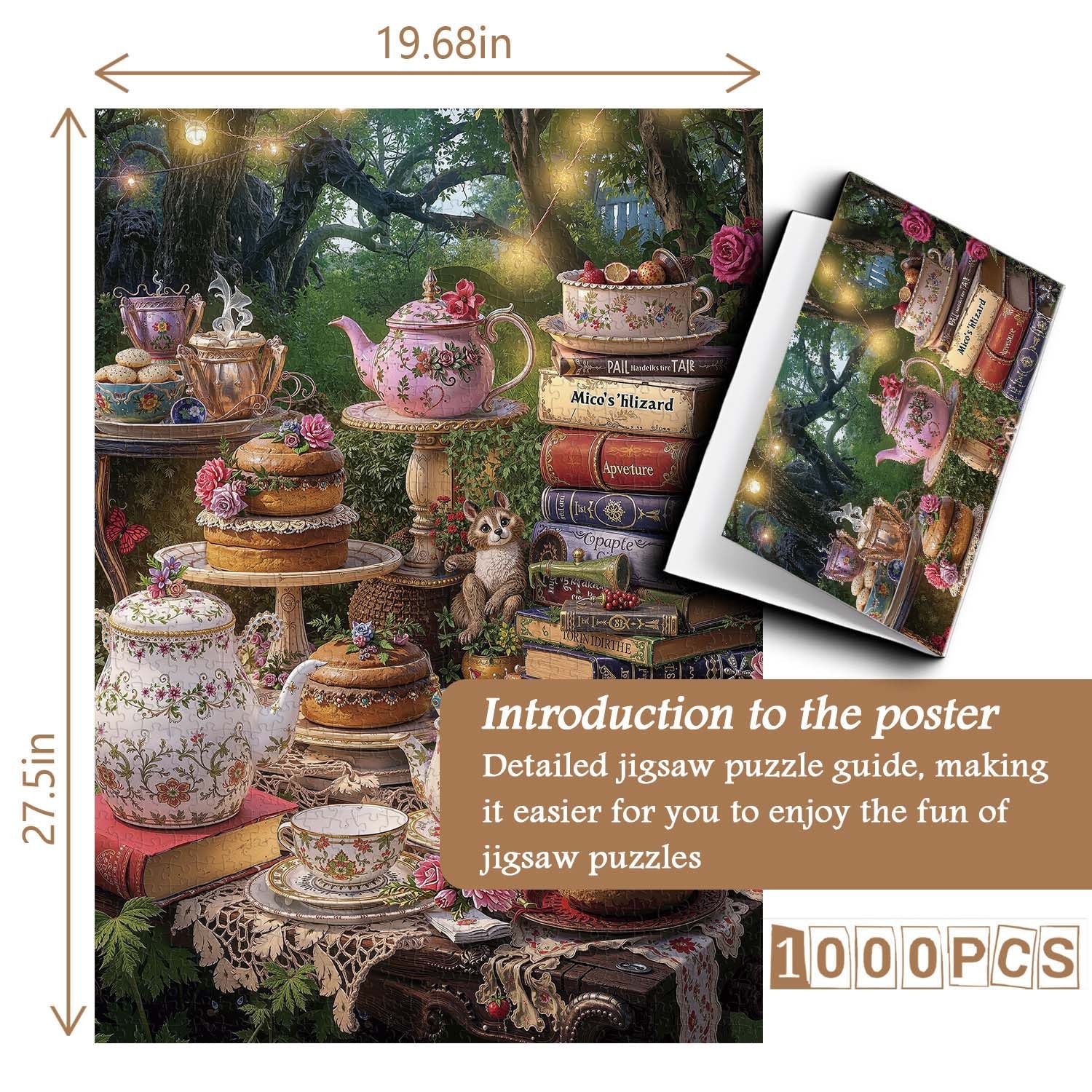 Contes de temps de teat temps puzzle 1000 pièces