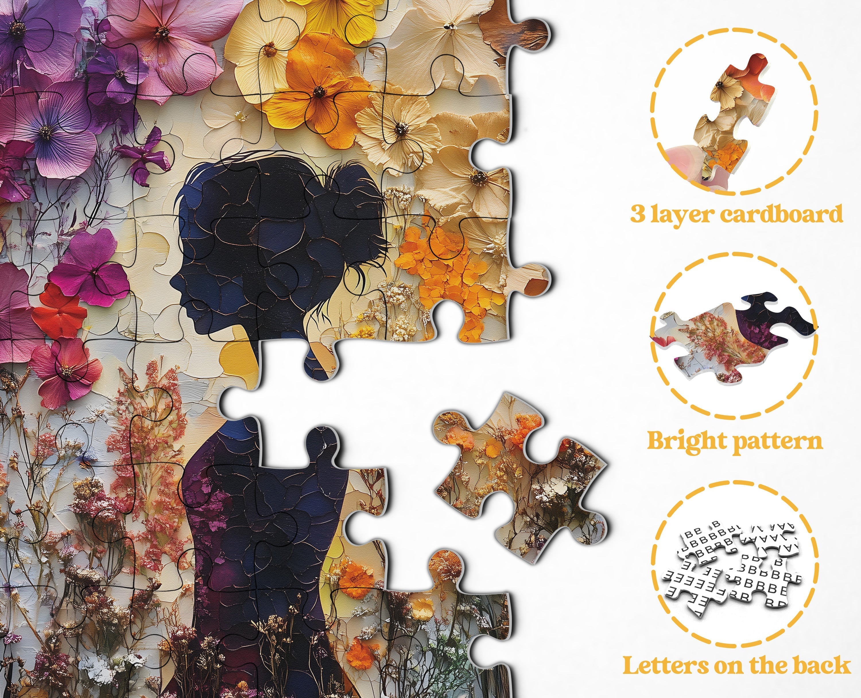 Floral Reverie Jigsaw Puzzle 1000 Pieces