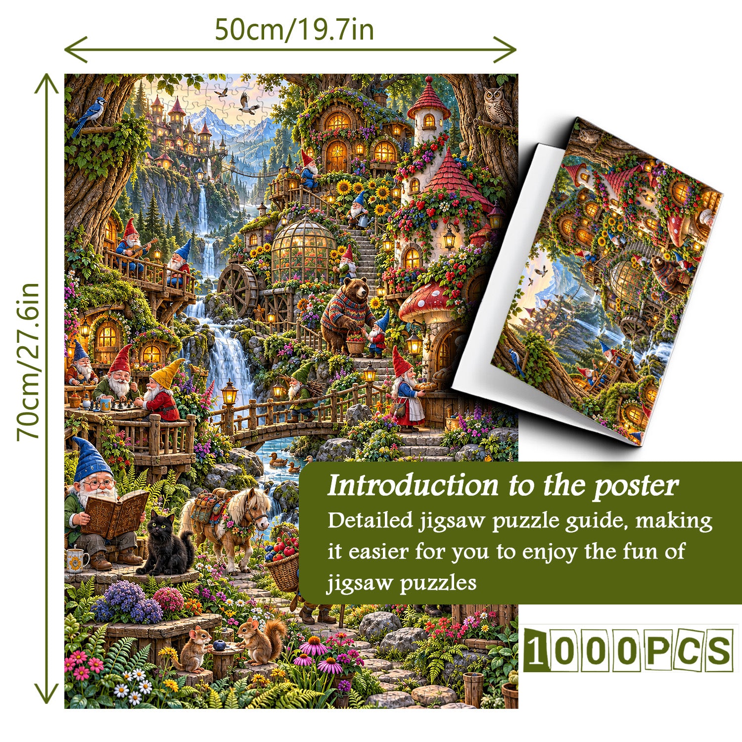 Valley of Gnomes Jigsaw Puzzle 1000 Pieces